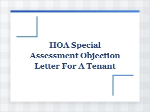 A Tenant's Guide to Hoa Assessment Objections