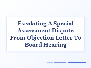 From Objection Letter to Board Hearing