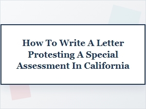 Challenging a Special Assessment in California